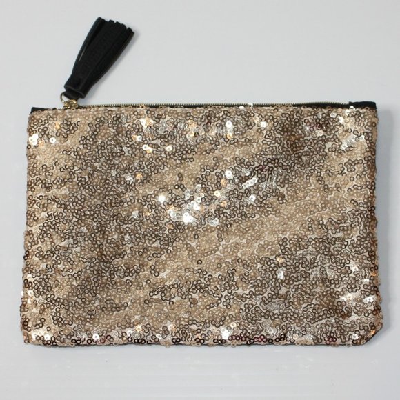 ipsy Handbags - Ipsy December 2018 Be Merry Be Bright Be Bold Be You Cosmetic Makeup Bag NWOT